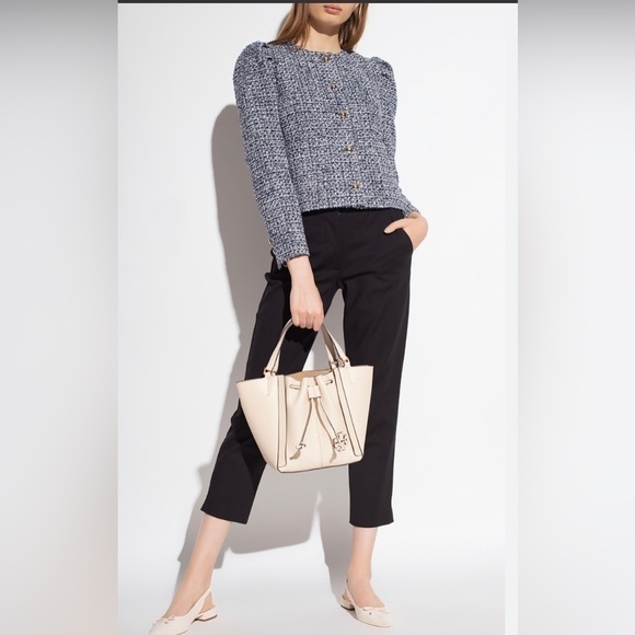 kate spade Pants - NWT Kate Spade Mainline Stretch Twill Dress Straight Crop Pant with Slits on Hem